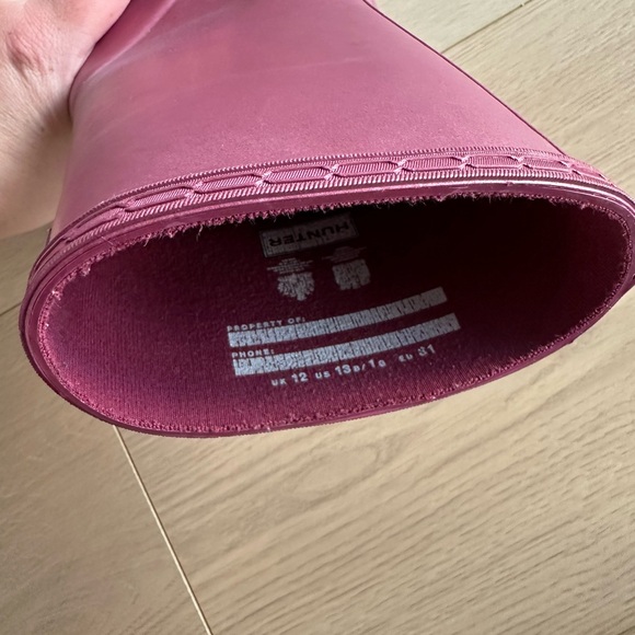 Hunter girls nebula rain boots - Picture 4 of 6